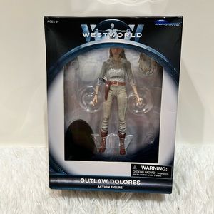 OUTLAW DOLORES ABERNATHY Westworld 7” Female Action Figure Diamond   New